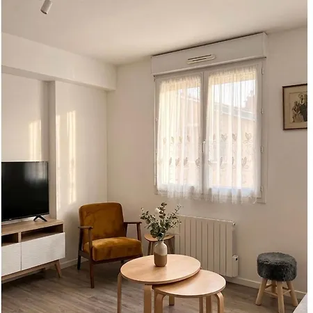 Bright & Cozy Studio10 Min To & Nausicaa Quiet Street * Boulogne-sur-Mer